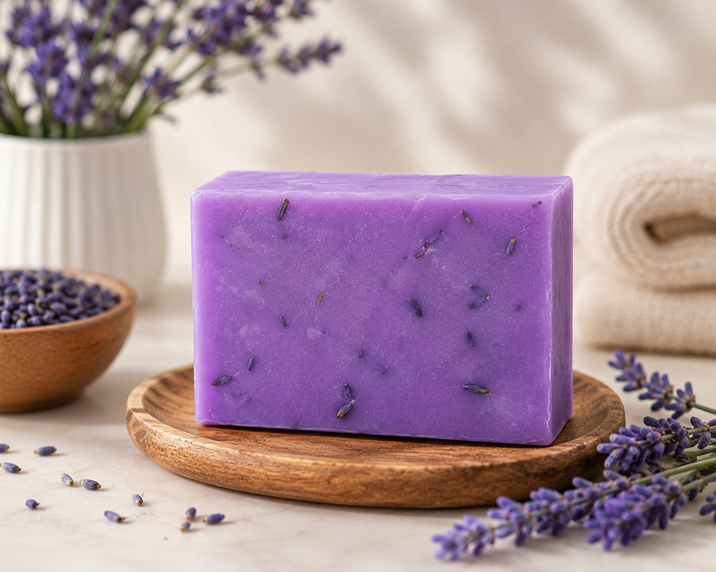Jabón Artesanal de Lavanda